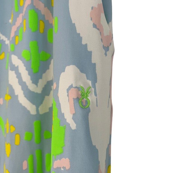 Dudley Stephens Pastel Island Ikat elastic waist draw string paints - L - Picture 5 of 8